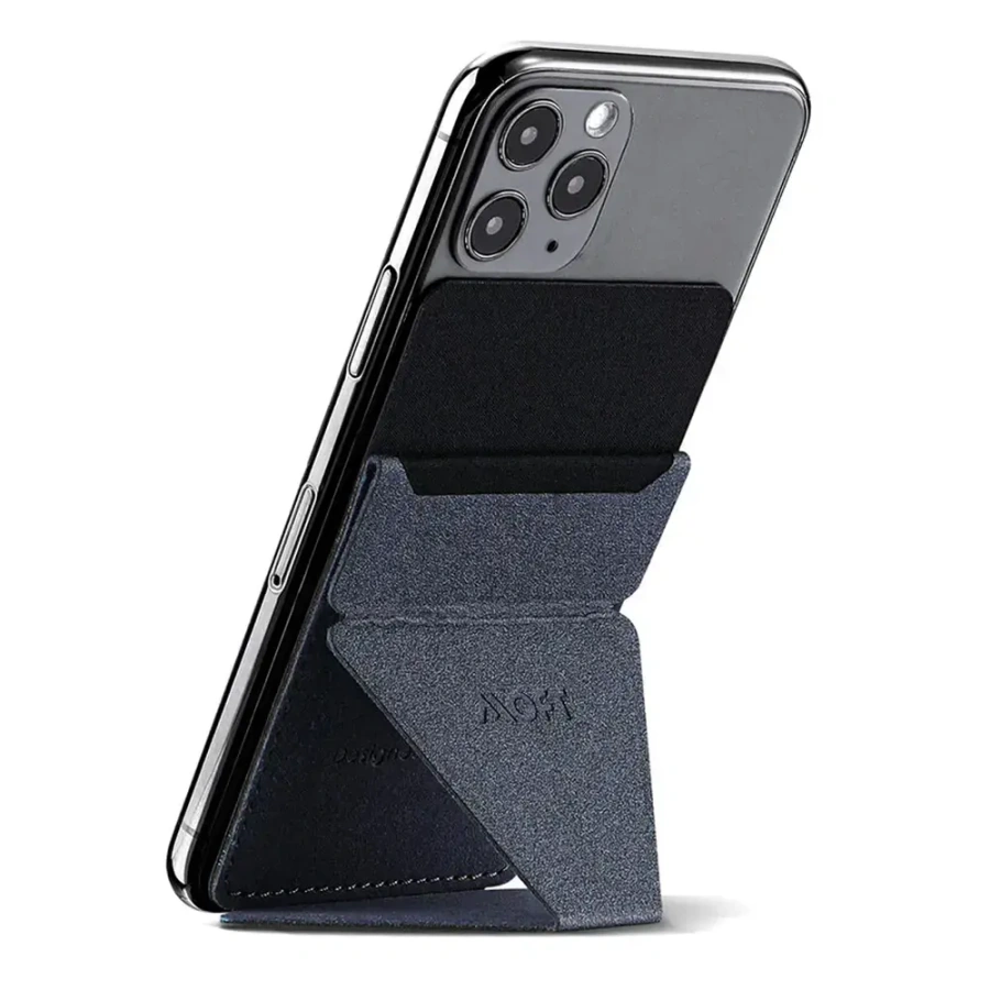 Чохол-бумажник с подставкой MOFT X Adhesive для iPhone 12 | 12 Pro | 12 Pro Max | 11 Pro | 11 Pro Max - Space Grey